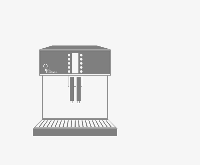 Caffia Kaffeeautomaten-Konfigurator Grafik